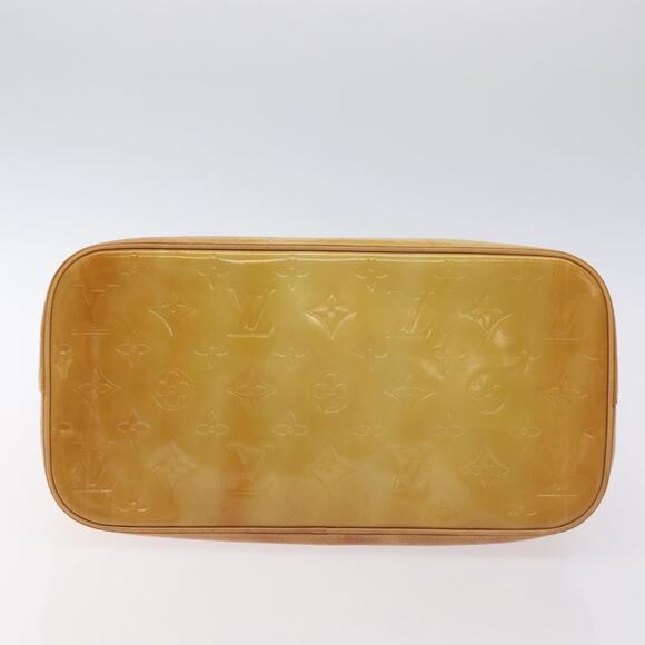 LOUIS VUITTON Monogram Vernis Houston Hand Bag Beige M91004 - Picture 5 of 16